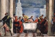 Paolo Veronese the guest meal of the Levi Spain oil painting artist